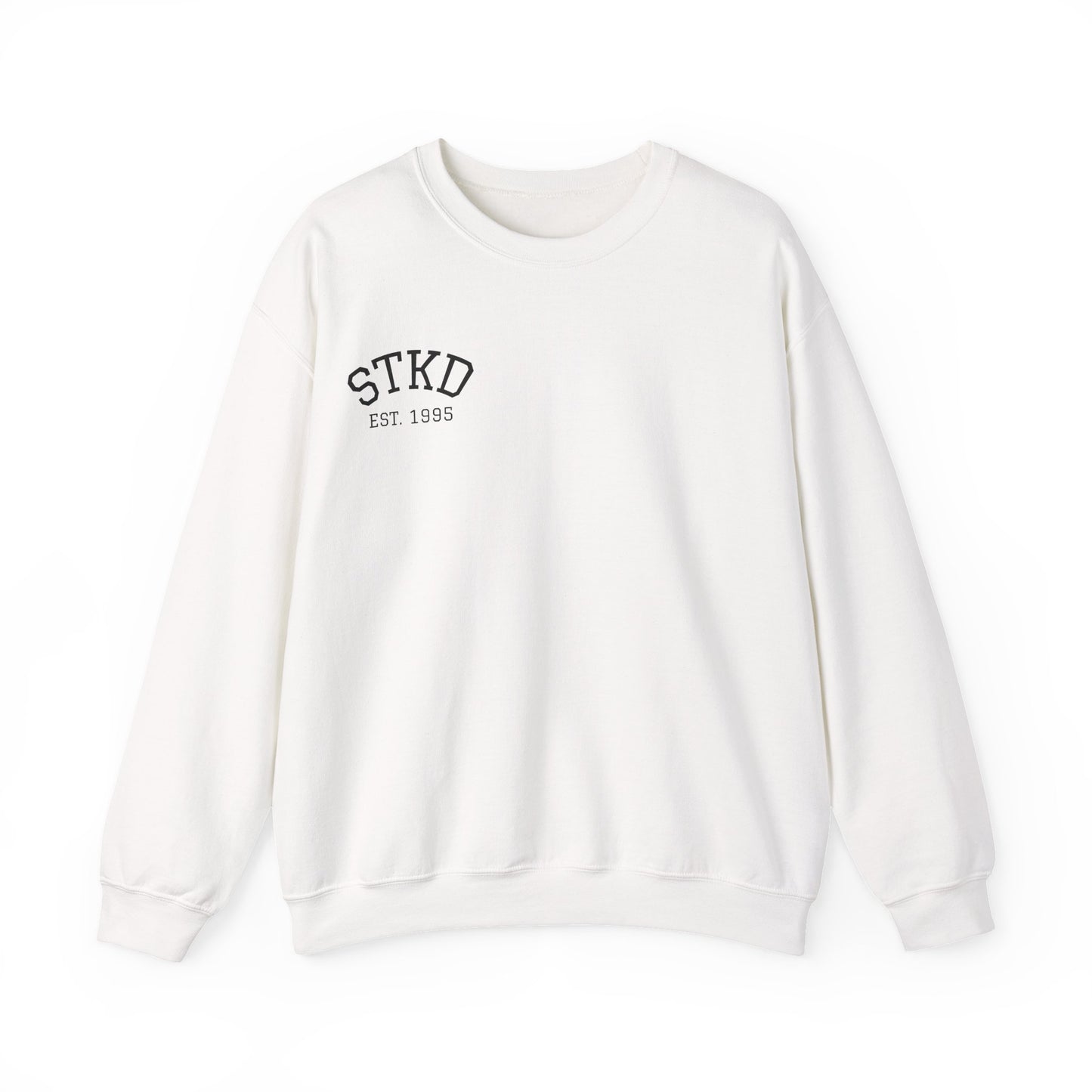 Vintage-Inspired Crewneck - Light Pink