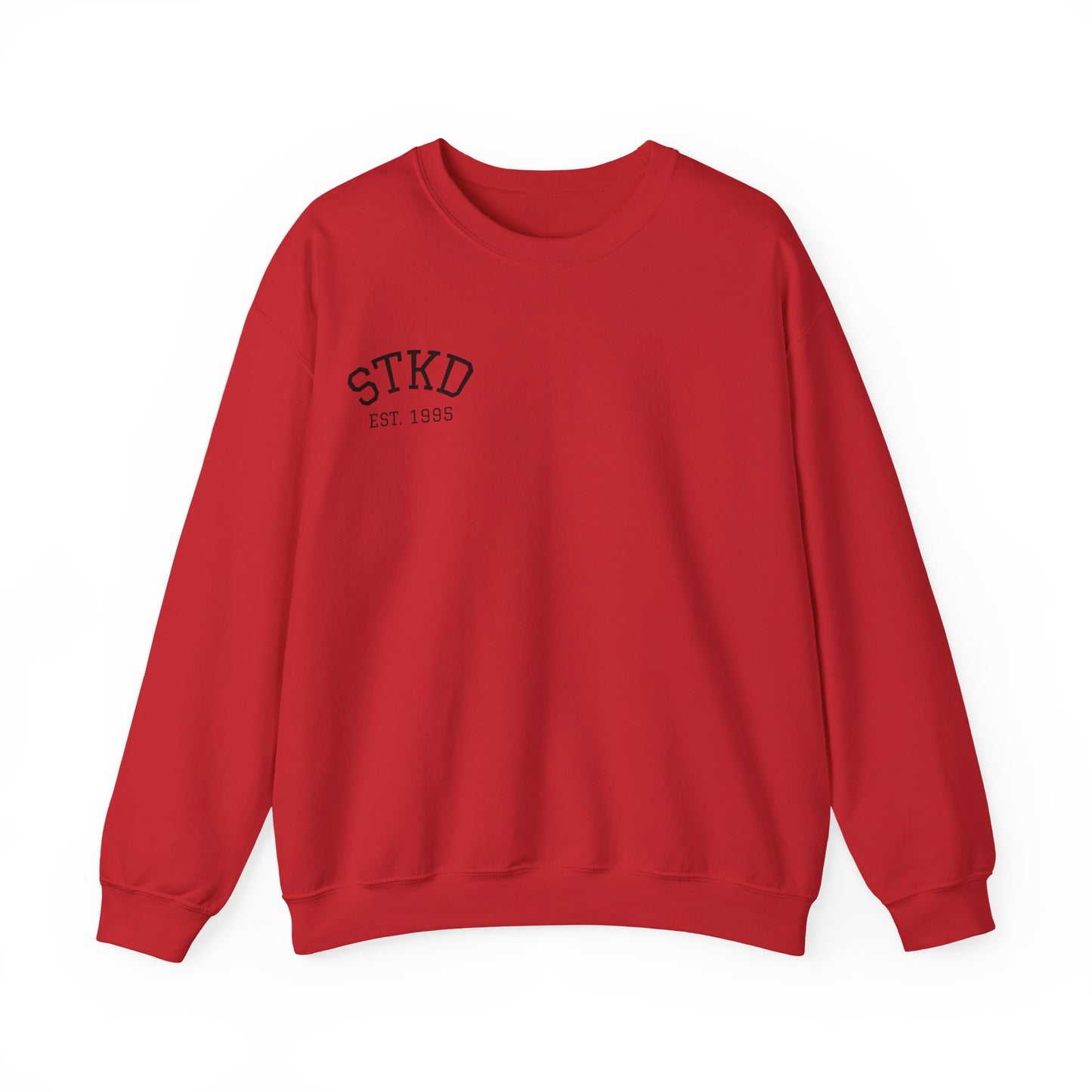 Vintage-Inspired Crewneck - Light Pink