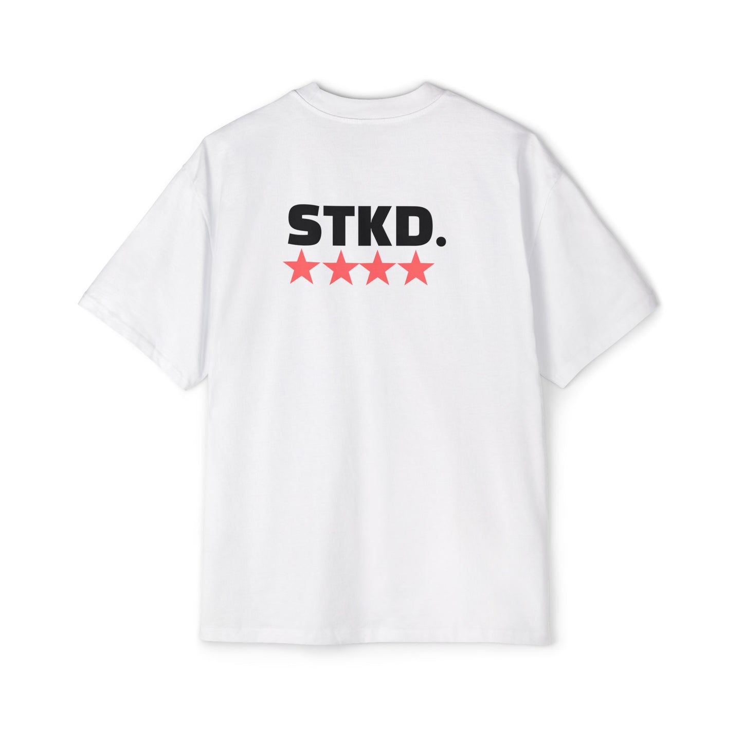 Oversized STKD Tee - White