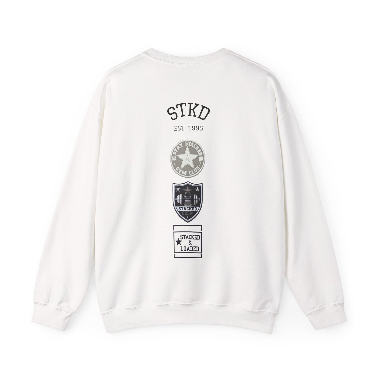 Vintage-Inspired Crewneck - Light Pink