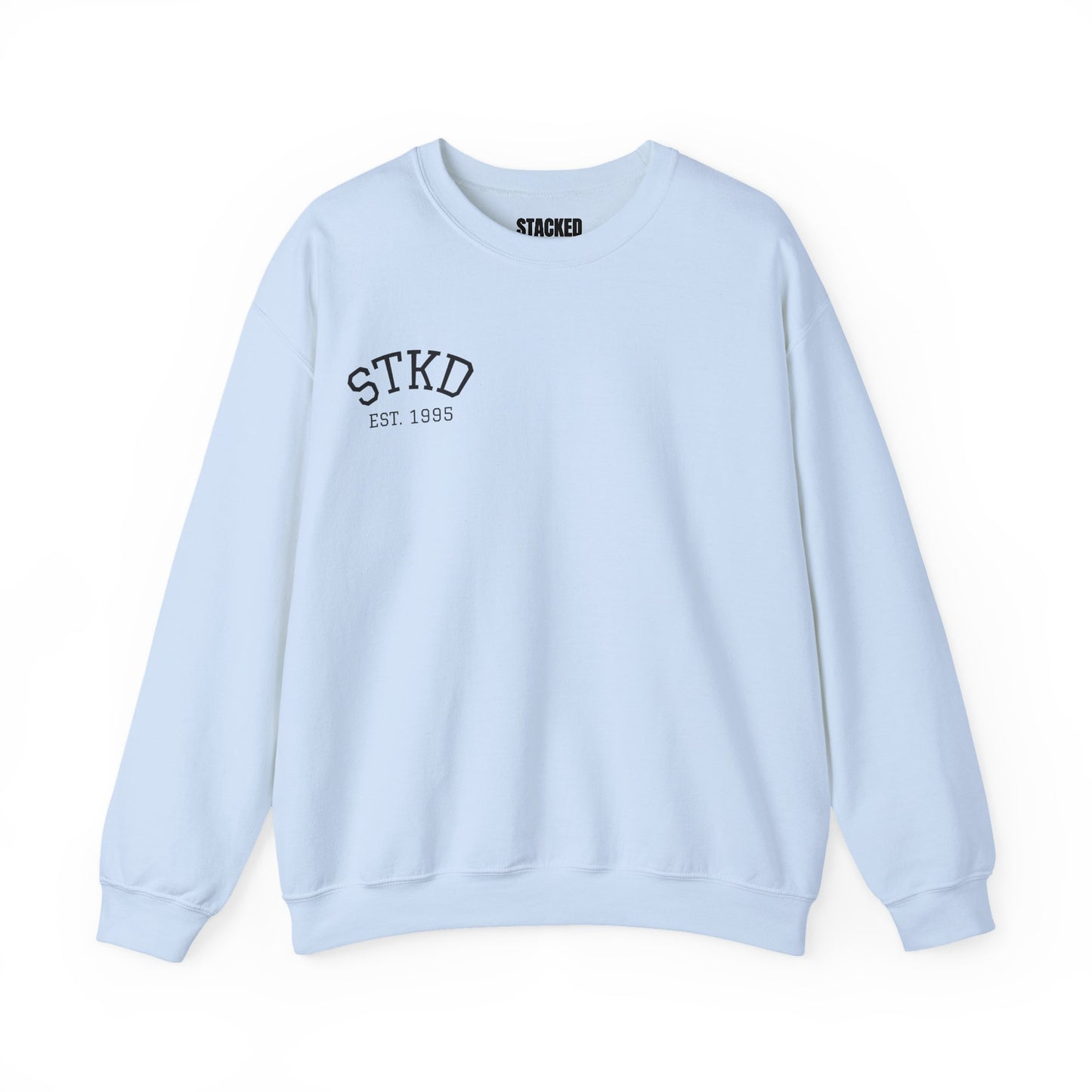 Vintage-Inspired Crewneck - Red