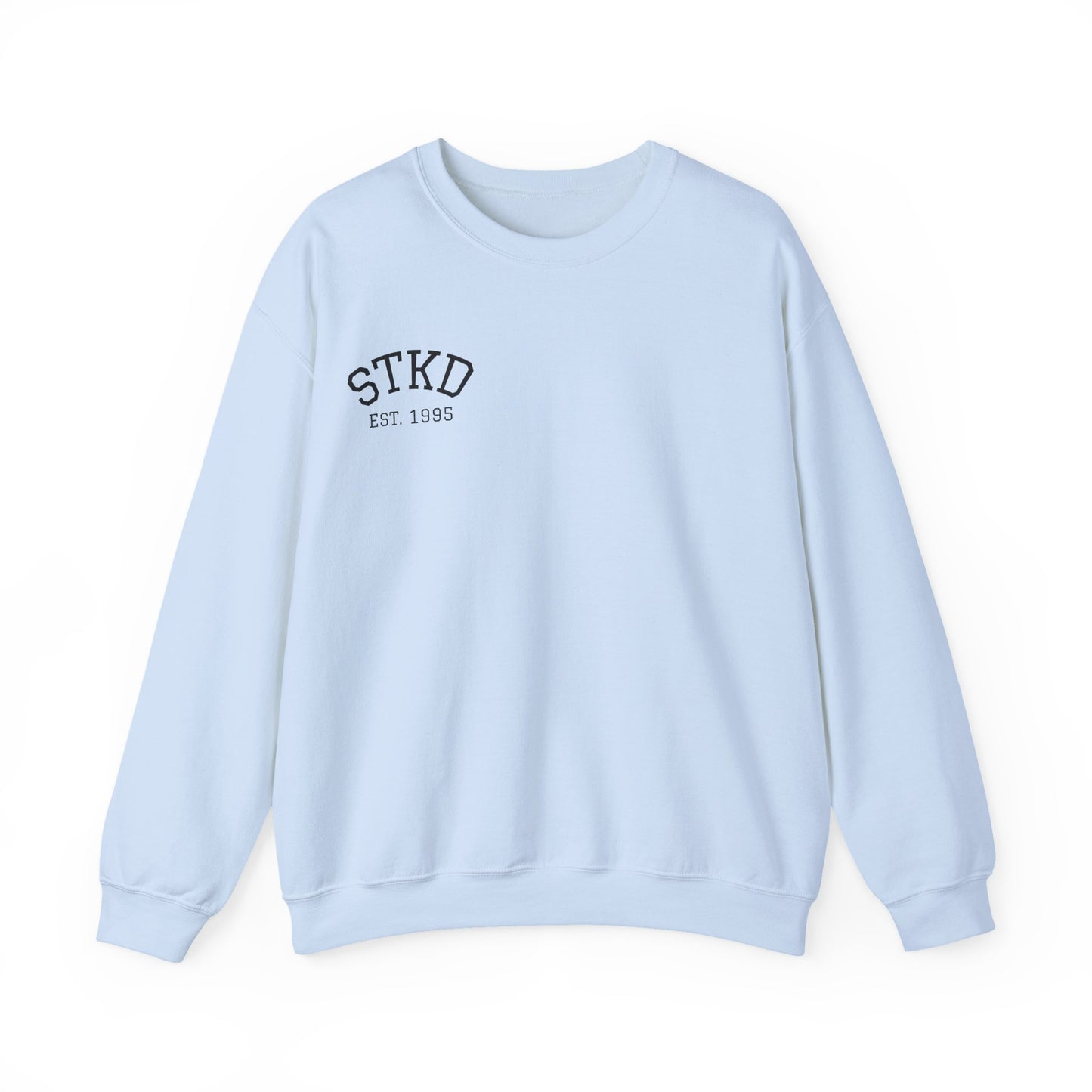 Vintage-Inspired Crewneck - Light Pink