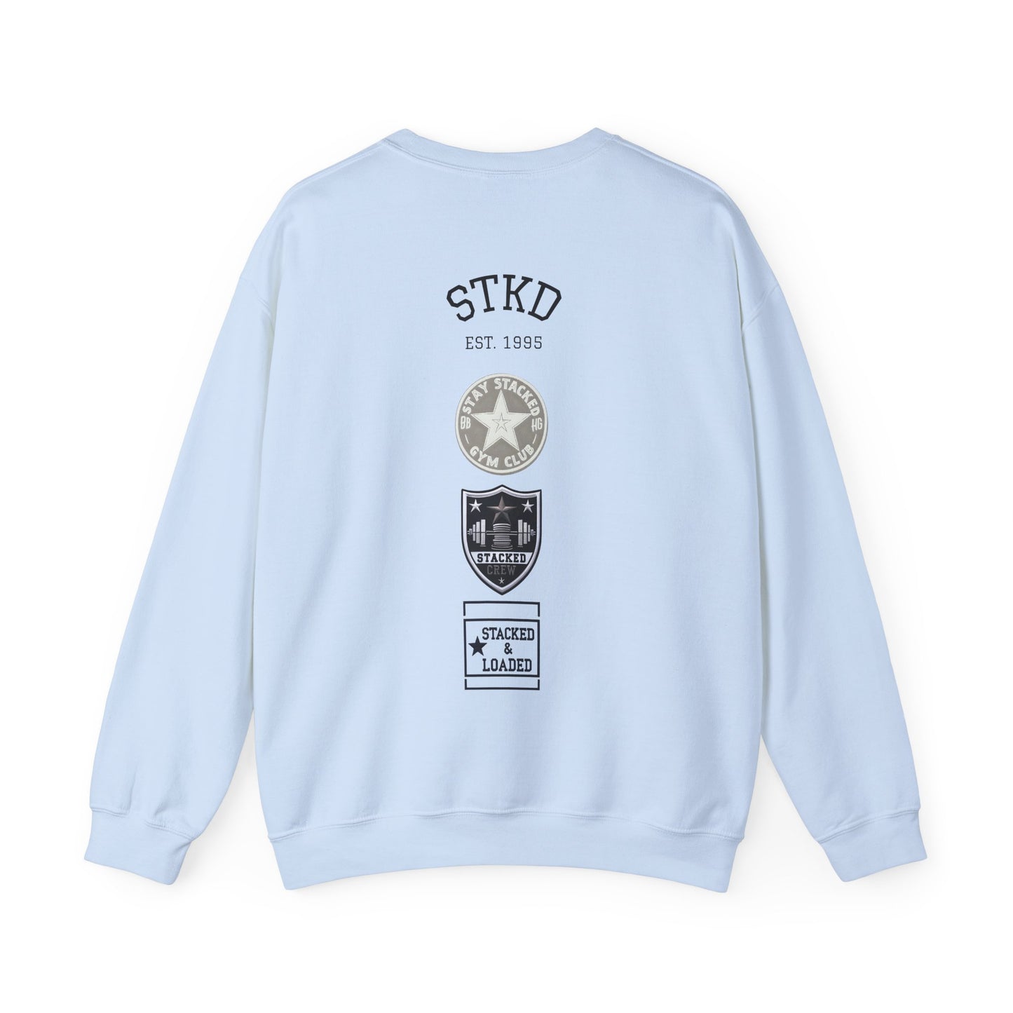Vintage-Inspired Crewneck - Light Pink